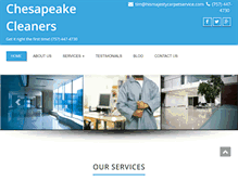 Tablet Screenshot of c-cleaners.com